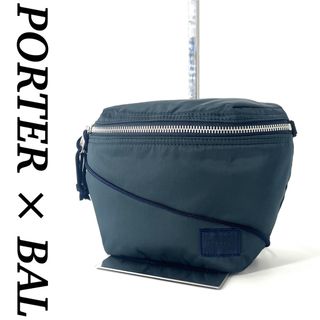 ポーター(PORTER)の美品　別注　コラボ　PORTER × BAL  ショルダーバッグ　サコッシュ(ショルダーバッグ)