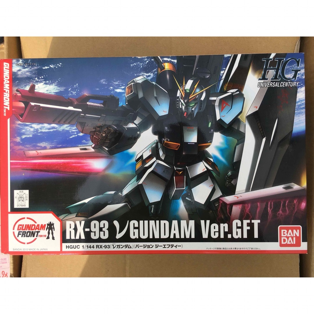 BANDAI(バンダイ)のガンプラ HGUC νガンダム Ver.GFT 未組立 エンタメ/ホビーのおもちゃ/ぬいぐるみ(プラモデル)の商品写真