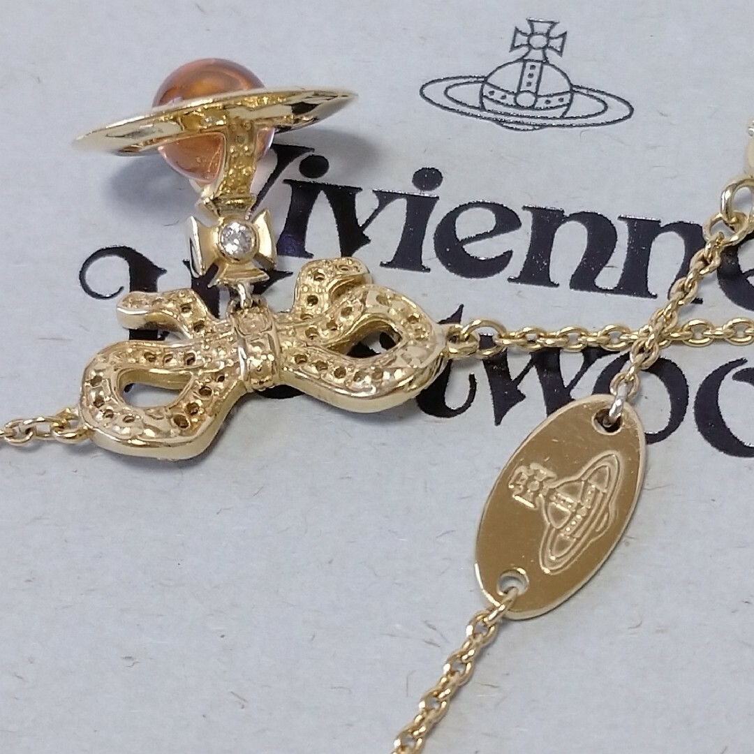 Vivienne Westwood(ヴィヴィアンウエストウッド)のvivienne westwood OCTAVIE PENDANT SV925 レディースのアクセサリー(ネックレス)の商品写真