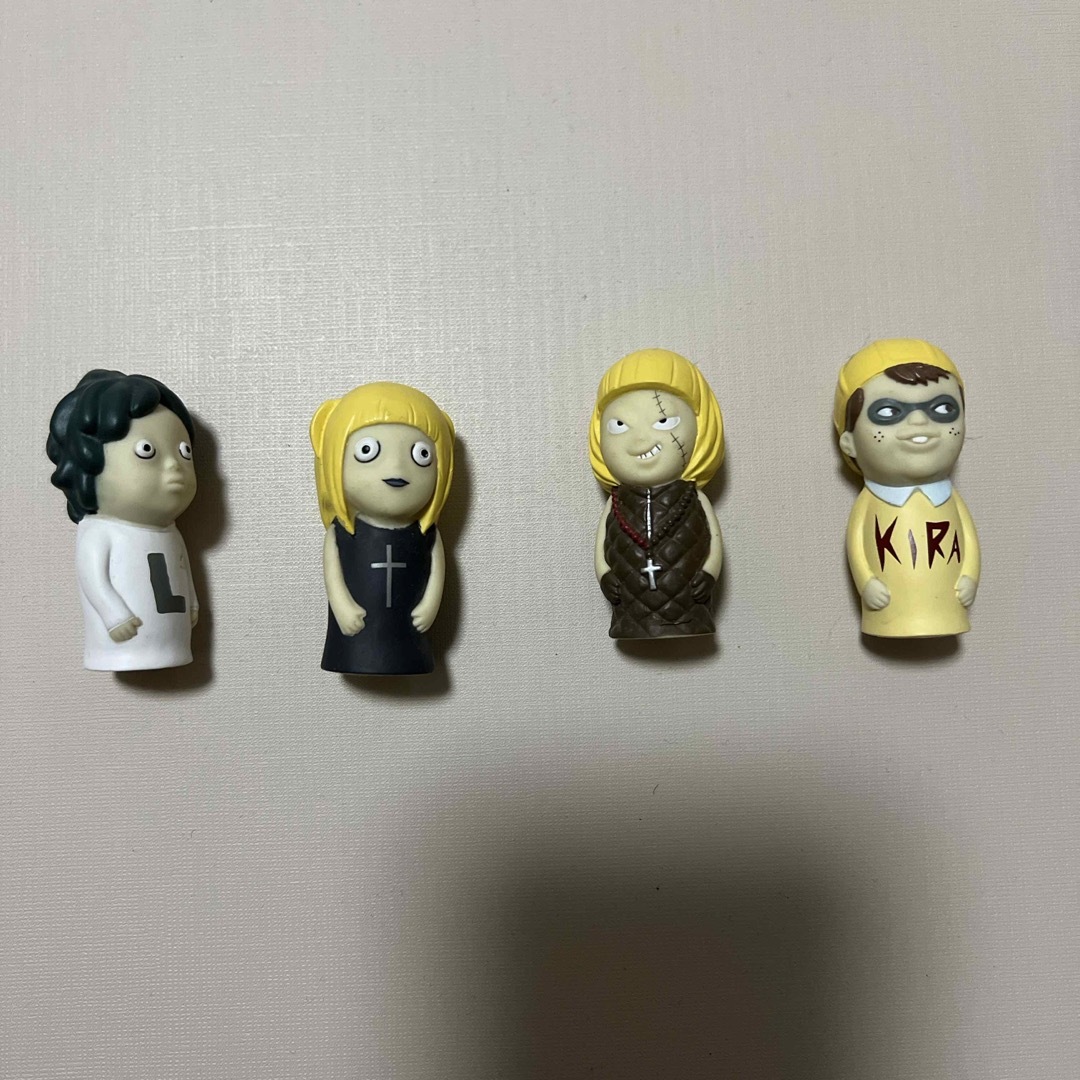 アニメキャラの指人形(デスノートなど) エンタメ/ホビーのおもちゃ/ぬいぐるみ(キャラクターグッズ)の商品写真