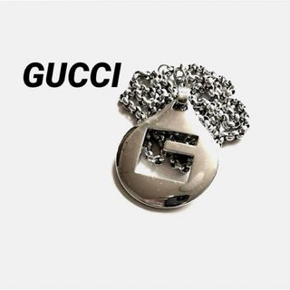 グッチ(Gucci)のGUCCI グッチ/ オーバルG 925 SILVER ペンダント(ネックレス)