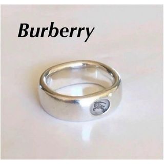 Burberry バーバリー スクエア 925silverリング