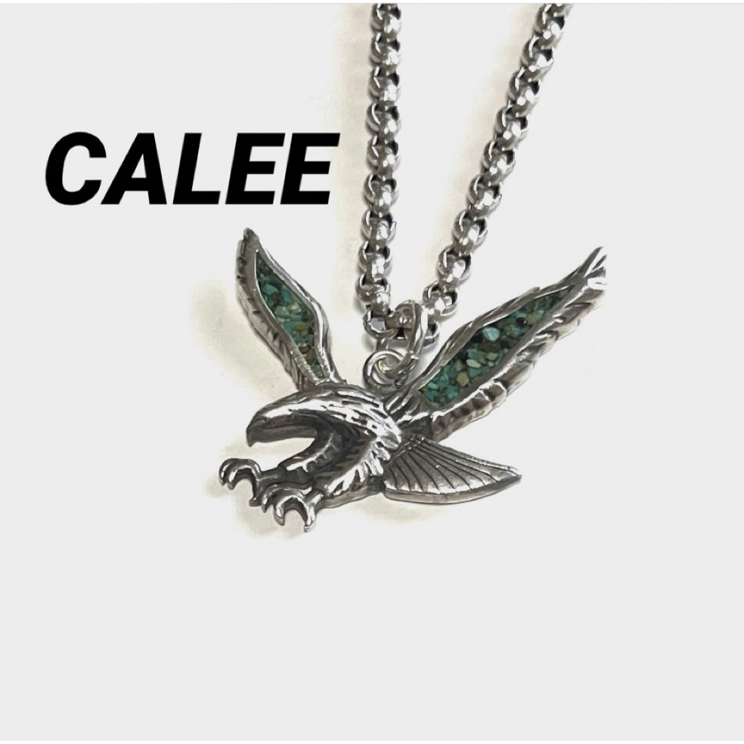 CALEE(キャリー)のCALEEキャリー/イーグル モチーフ ネックレストップ ペンダント メンズのアクセサリー(ネックレス)の商品写真