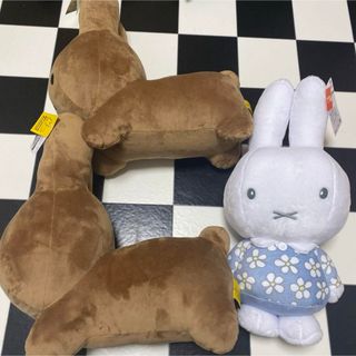 ミッフィー(miffy)のミッフィー ブルーナアニマル お誕生日 特大ぬいぐるみ セット(ぬいぐるみ)