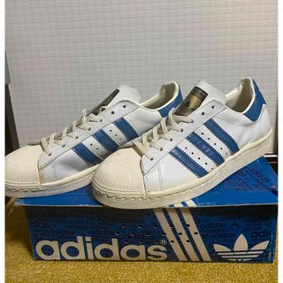 スーパースター(SUPERSTAR)のadidas SUPERSTAR フランス製　後期金ベロ(スニーカー)