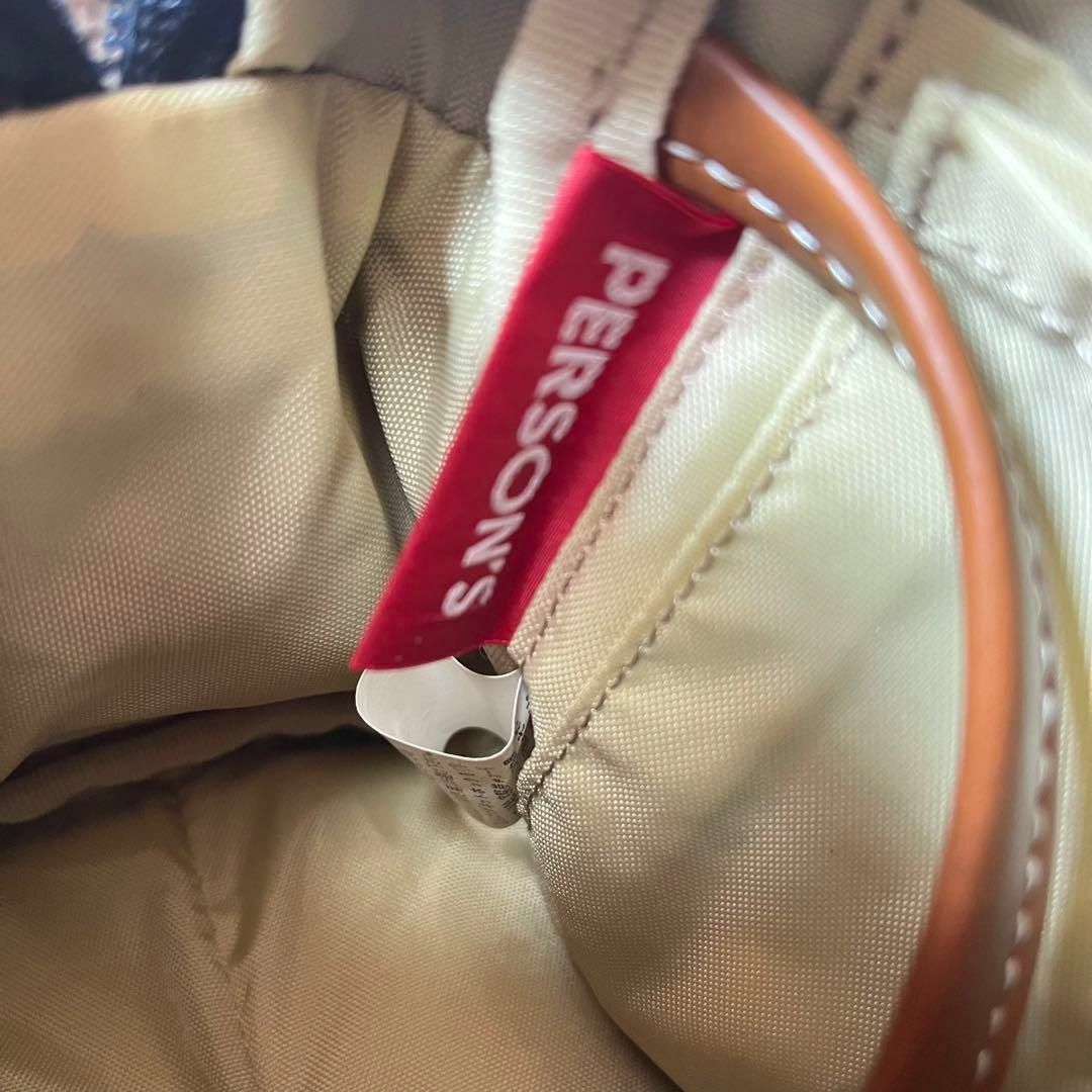 PERSON'S(パーソンズ)のPERSON'S パーソンズ デニム2way バッグ ハンド ショルダー 小さめ レディースのバッグ(ショルダーバッグ)の商品写真