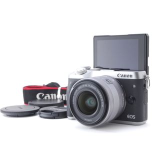 キヤノン(Canon)の❤️クラシックオシャレミラーレス♪自撮り＋Wi-Fi★キャノン EOS M6❤️(ミラーレス一眼)