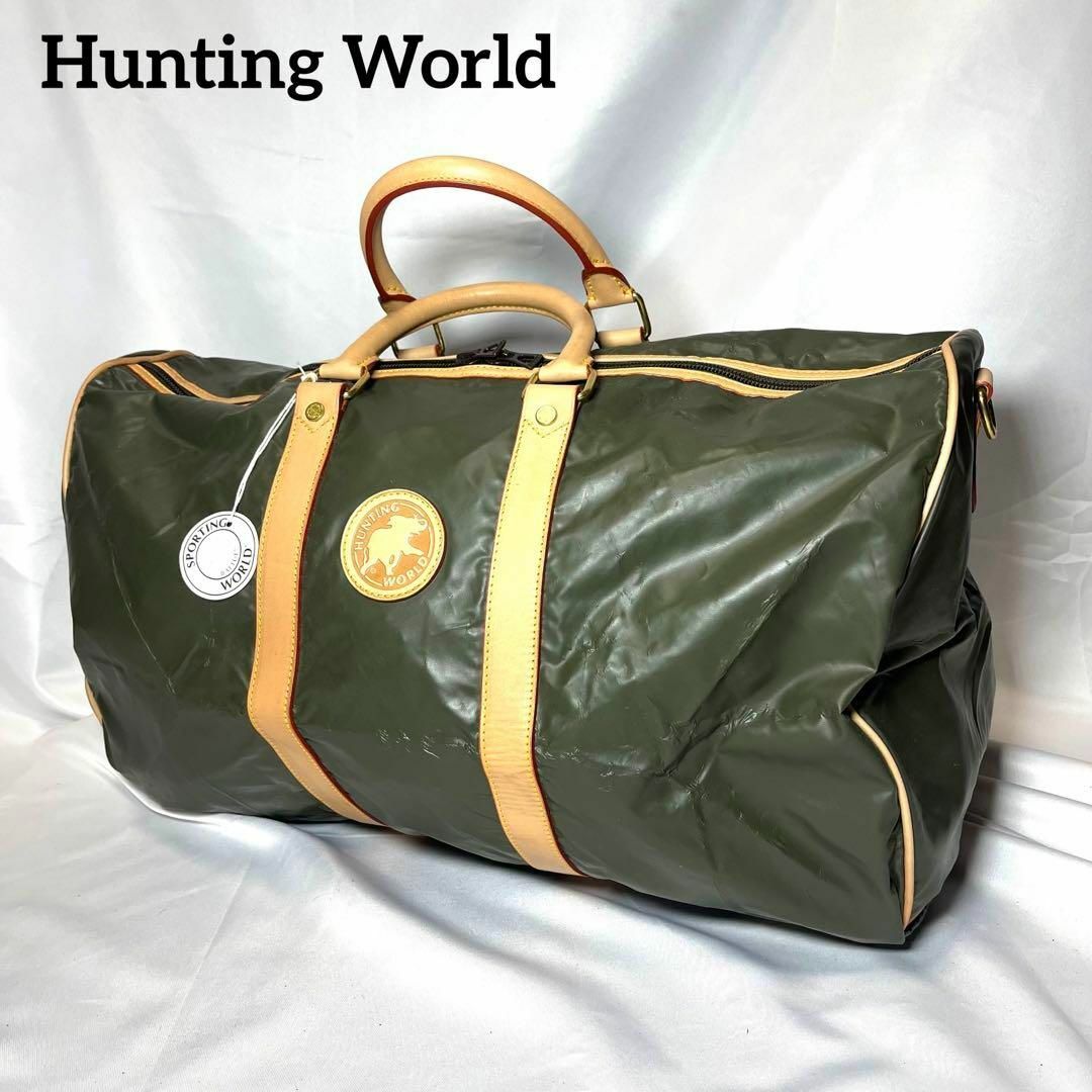 HUNTING WORLD(ハンティングワールド)の未使用 HuntingWorld ハンティングワールド バチュークロス ボストン レディースのバッグ(ボストンバッグ)の商品写真