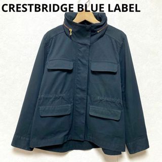 ブルーレーベルクレストブリッジ(BLUE LABEL CRESTBRIDGE)のCRESTBRIDGE フード付きジャケット ブルゾン アウター 裏地なし 38(ブルゾン)