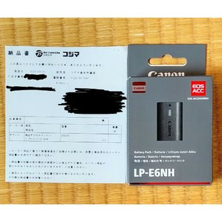 キヤノン(Canon)の新品 Canon 純正バッテリー LP-E6NH(その他)