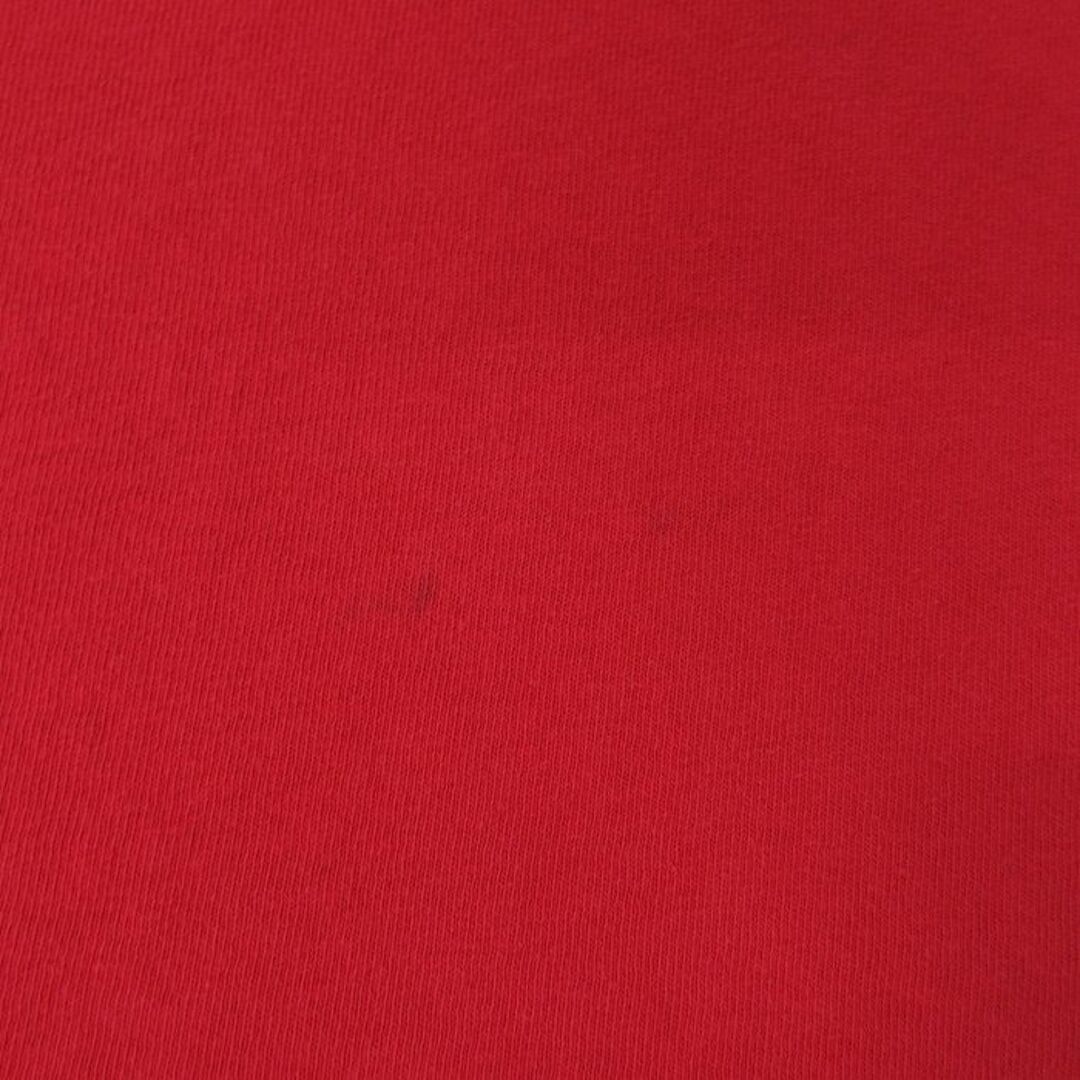 TOMMY HILFIGER(トミーヒルフィガー)のXL★古着 トミーヒルフィガー TOMMY HILFIGER トミージーンズ 半袖 ビンテージ ブランド Tシャツ メンズ 90年代 90s ビッグロゴ 大きいサイズ コットン クルーネック USA製 赤 レッド 23aug29 中古 メンズのトップス(Tシャツ/カットソー(半袖/袖なし))の商品写真