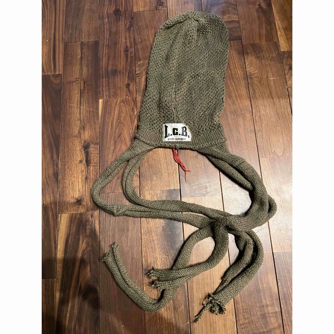 LGB(ルグランブルー)の00s archive L.G.B. SKULL KNIT CAP ニット帽子 メンズの帽子(ニット帽/ビーニー)の商品写真