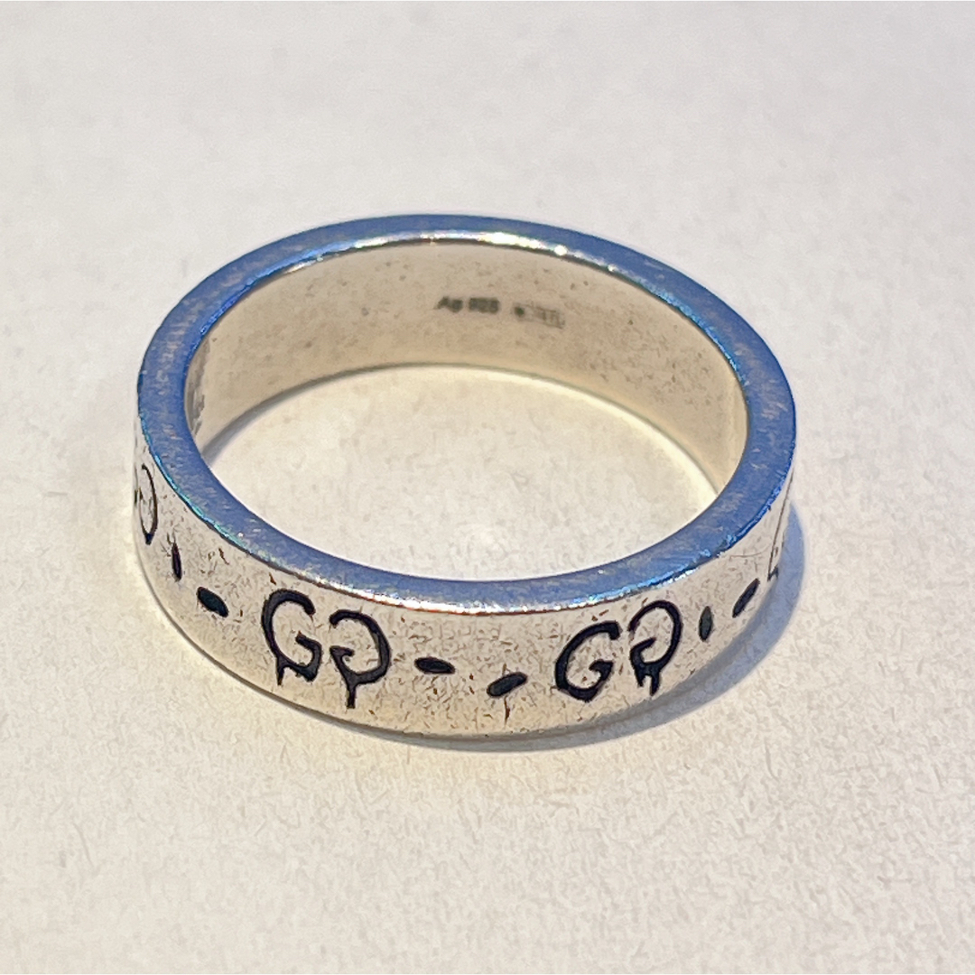 Gucci(グッチ)の619 メンズ　グッチ　ゴースト　リング　925 18.5号 メンズのアクセサリー(リング(指輪))の商品写真
