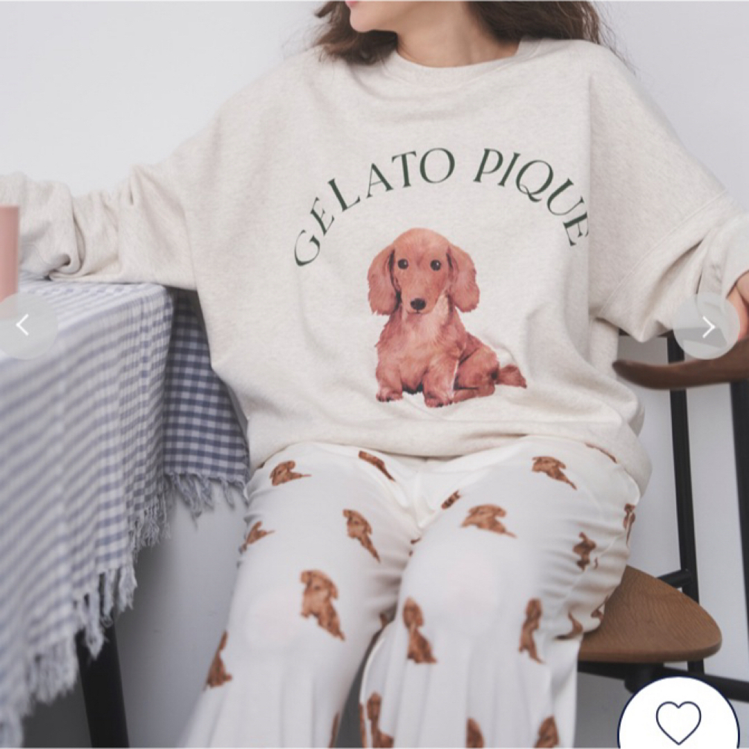 gelato pique ジェラートピケ くま柄 ルームウェア 新品未使用ルームウェア