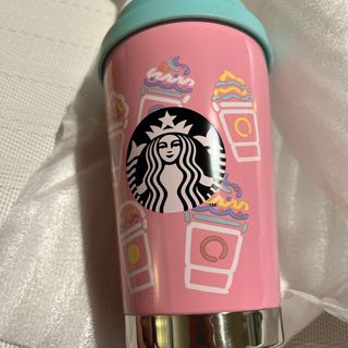 スターバックス(Starbucks)のスタバ　ステンレス　ロゴタンブラー　フラペチーノピンク(タンブラー)