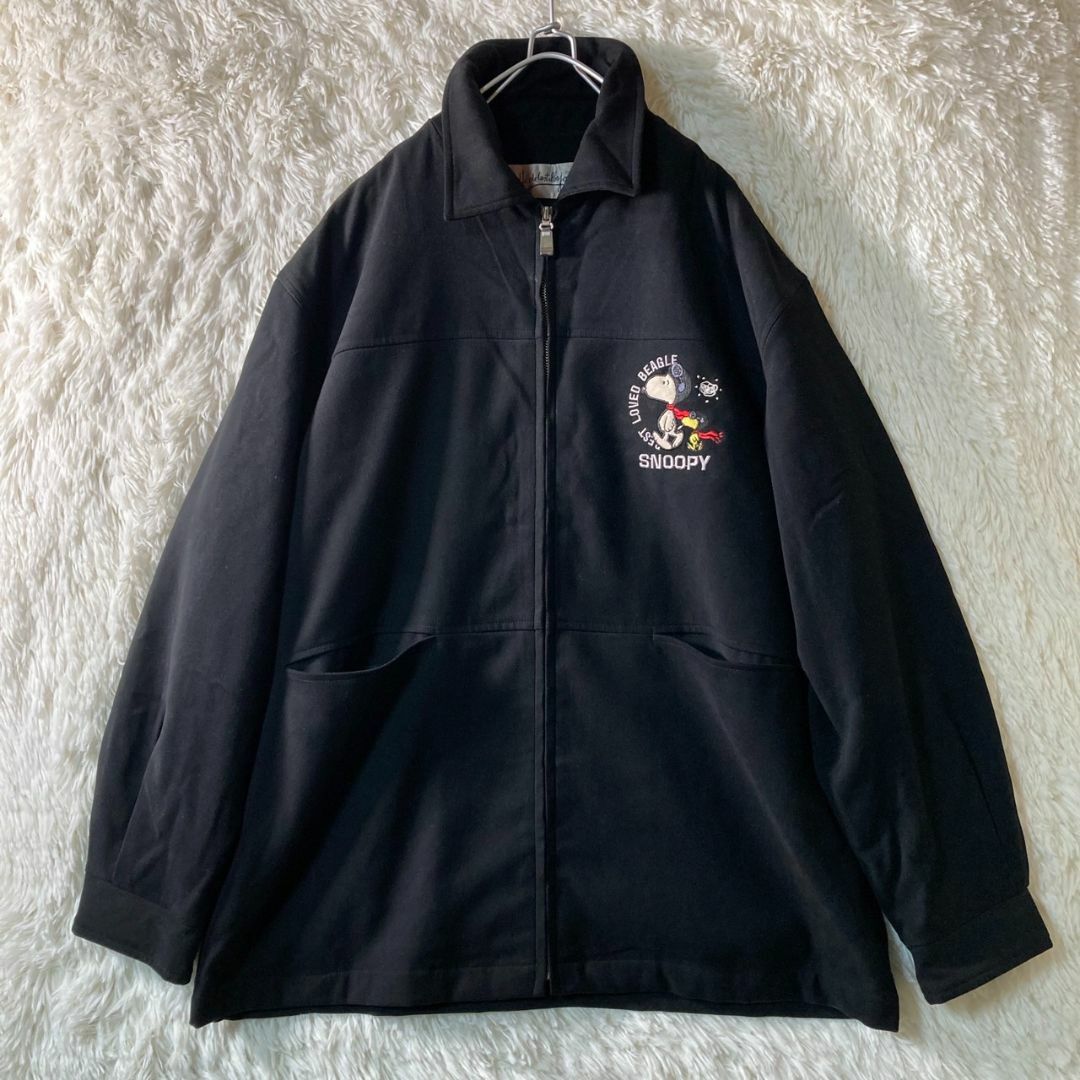 CASTELBAJAC(カステルバジャック)の美品 90s JC DE カステルバジャック スヌーピー カバーオール 2XL メンズのジャケット/アウター(ブルゾン)の商品写真