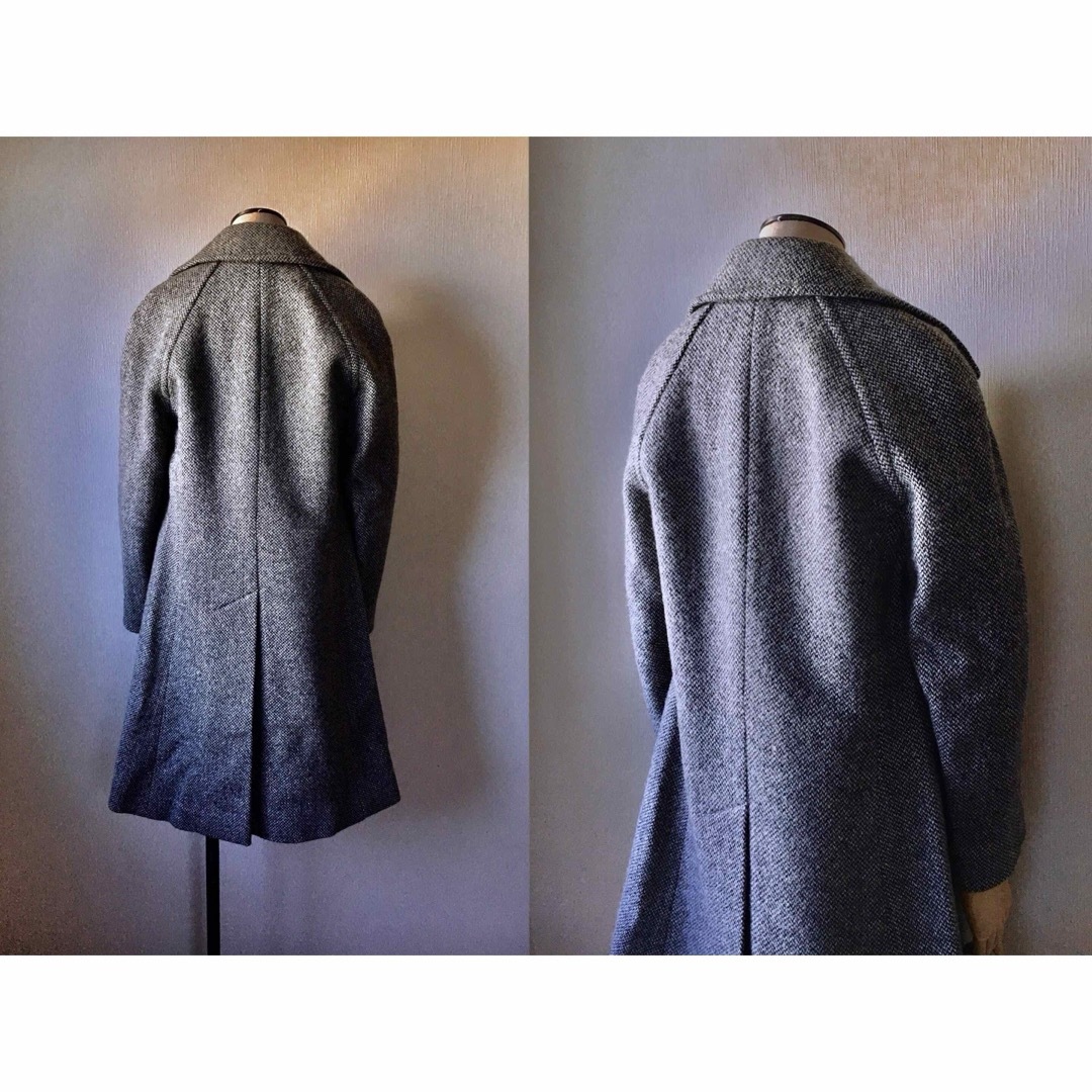 FUMIKA_UCHIDA(フミカウチダ)の60s ELGEE London Vintage Tweed Coat 英国製 レディースのジャケット/アウター(チェスターコート)の商品写真