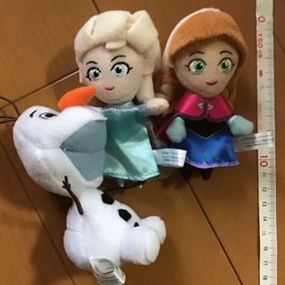 アナトユキノジョオウ(アナと雪の女王)のアナと雪の女王　人形　3点(キャラクターグッズ)