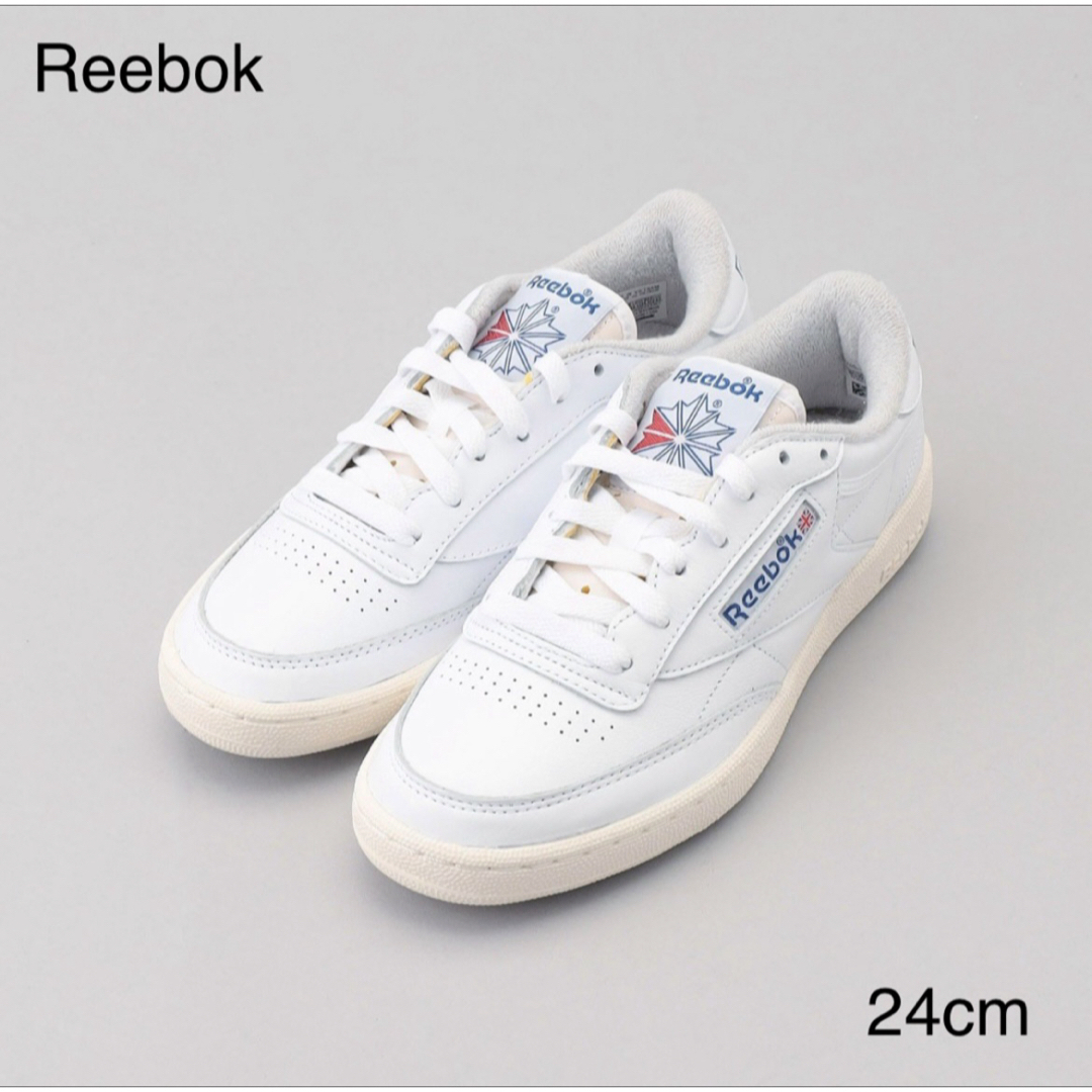 Reebok CLASSIC(リーボッククラシック)の⭐︎新品未使用 Reebok CLUB C 85 VINTAGE 24cm レディースの靴/シューズ(スニーカー)の商品写真