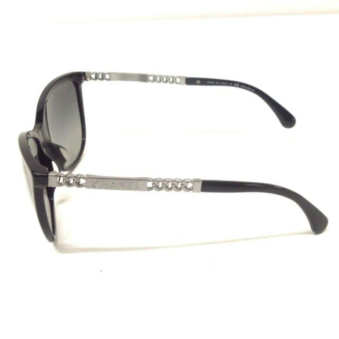 CHANEL(シャネル)のシャネル サングラス 5352-A 黒×シルバー レディースのファッション小物(サングラス/メガネ)の商品写真