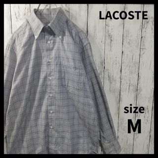 ラコステ(LACOSTE)の【LACOSTE】Plaid BD Shirt　D648(シャツ)