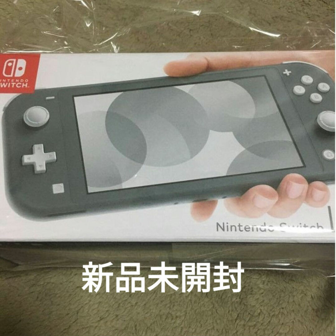 Nintendo Switch(ニンテンドースイッチ)のNintendo Switch lite　グレー エンタメ/ホビーのゲームソフト/ゲーム機本体(携帯用ゲーム機本体)の商品写真
