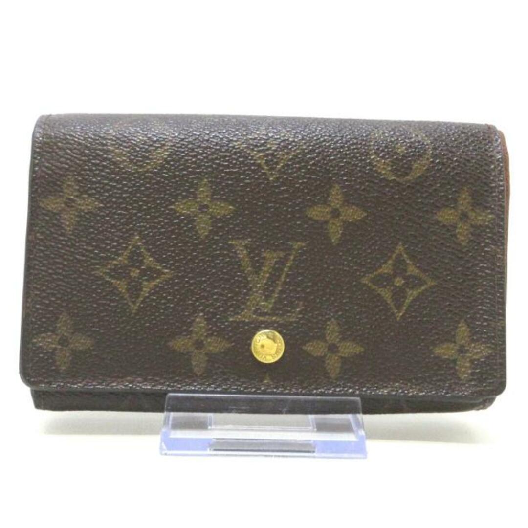 LOUIS VUITTON(ルイヴィトン)のルイヴィトン 2つ折り財布 モノグラム レディースのファッション小物(財布)の商品写真