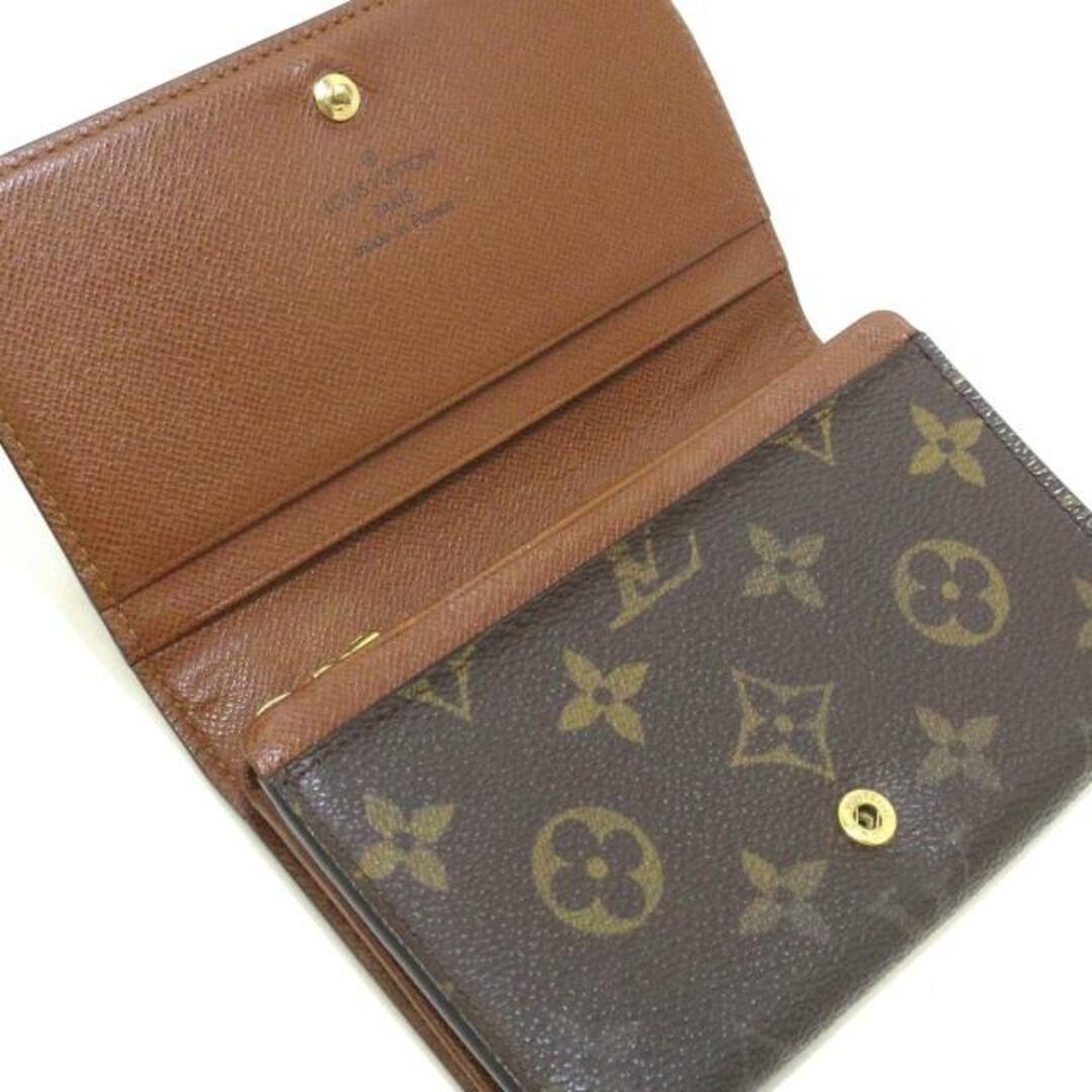 LOUIS VUITTON(ルイヴィトン)のルイヴィトン 2つ折り財布 モノグラム レディースのファッション小物(財布)の商品写真