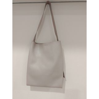 コス(COS)のCOS leather mini bag ライトベージュ(ショルダーバッグ)