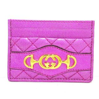 グッチ(Gucci)のグッチ カードケース美品  ズゥミ 536354(名刺入れ/定期入れ)