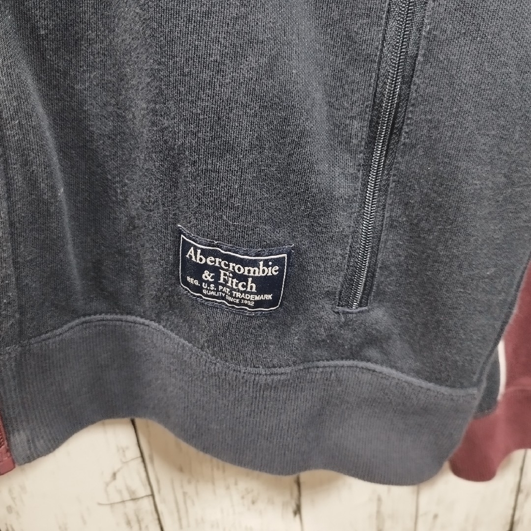 Abercrombie&Fitch(アバクロンビーアンドフィッチ)の【Abercrombie & Fitch】Fullzip Sweatshirt メンズのトップス(スウェット)の商品写真