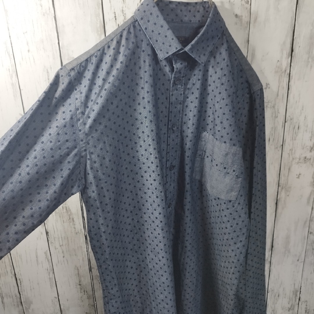 ZARA(ザラ)の【ZARA】Dot Patterned Shirt　D728 メンズのトップス(シャツ)の商品写真