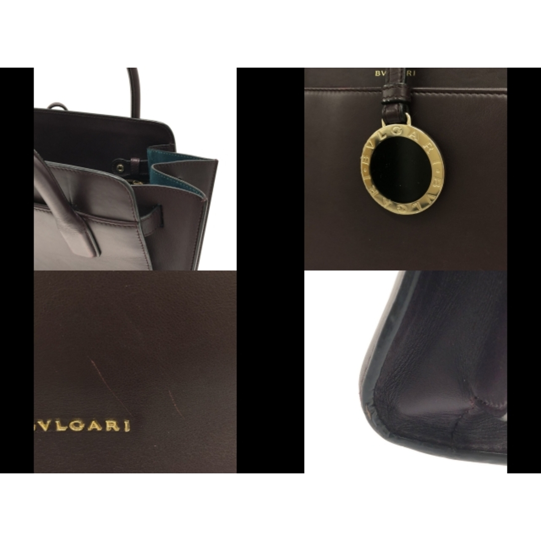 BVLGARI(ブルガリ)のブルガリ トートバッグ ダークブラウン レディースのバッグ(トートバッグ)の商品写真