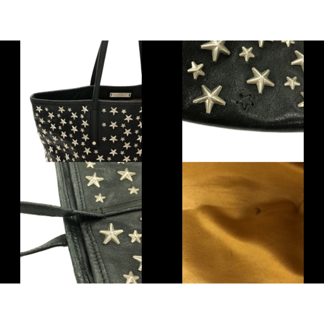JIMMY CHOO(ジミーチュウ)のジミーチュウ トートバッグ サシャ 黒 レディースのバッグ(トートバッグ)の商品写真