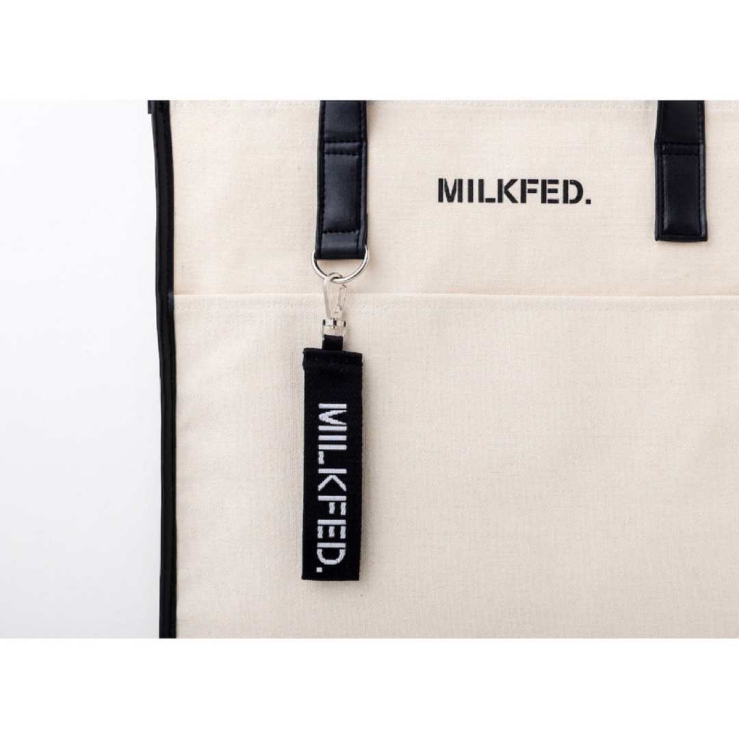 MILKFED. TOTE BAG & LOGO STRAP BOOK レディースのバッグ(トートバッグ)の商品写真