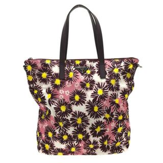 ⭐極美品 PRADA 花柄 総柄 ショルダーバッグ トートバッグ フラワーココタPRADAバッグ