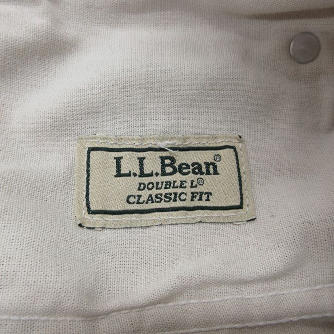 L.L.Bean(エルエルビーン)のW35★古着 エルエルビーン LLBEAN ジーンズ メンズ 00年代 00s コットン USA製 ベージュ カーキ デニム 23sep01 中古 ボトムス ジーパン Gパン ロング パンツ メンズのパンツ(ワークパンツ/カーゴパンツ)の商品写真