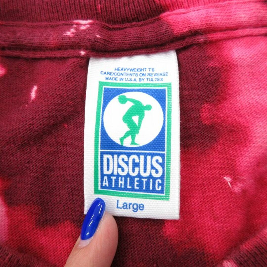 DISCUS - XL☆古着 ディスカス 半袖 ビンテージ Tシャツ メンズ DISCUS - XL☆古着 ディスカス 半袖 ビンテージ Tシャツ メンズ