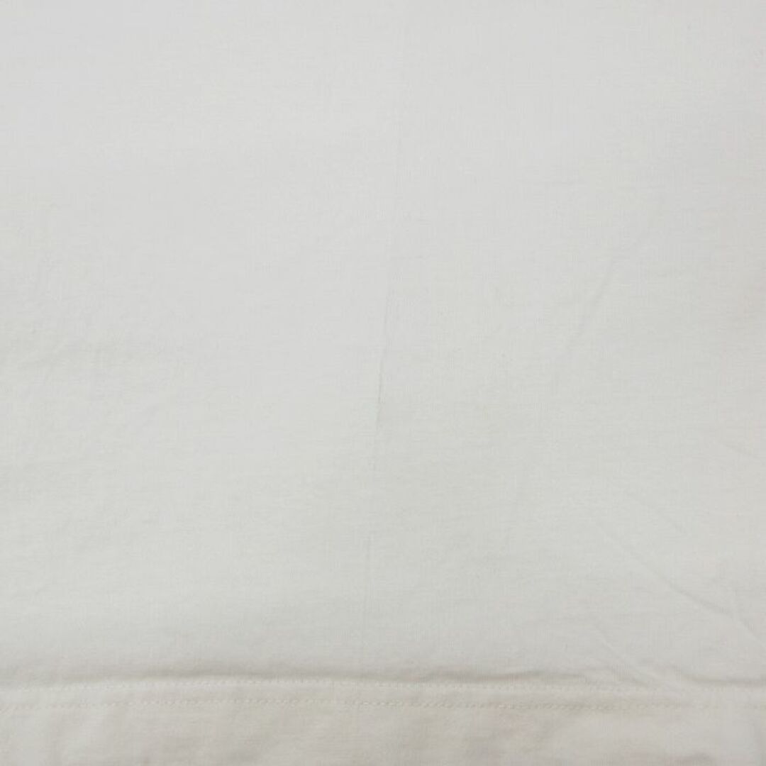 Esprit(エスプリ)のL★古着 エスプリ 半袖 ビンテージ Tシャツ メンズ 90年代 90s DAVAO フィリピン クルーネック 生成り 23sep04 中古 メンズのトップス(Tシャツ/カットソー(半袖/袖なし))の商品写真