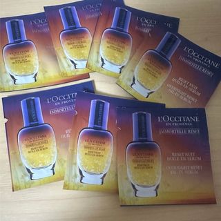 ロクシタン(L'OCCITANE)のL'OCCITANE ロクシタン　IMオーバーナイトRセラムb　1ml×7点(サンプル/トライアルキット)