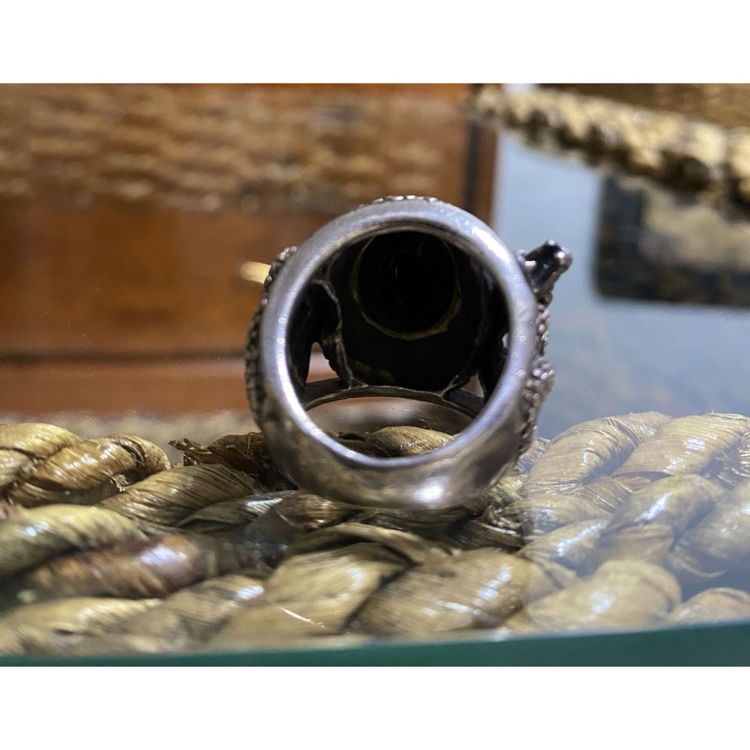 激レア！ロック 大蛇 指輪 リング  メンズのアクセサリー(リング(指輪))の商品写真