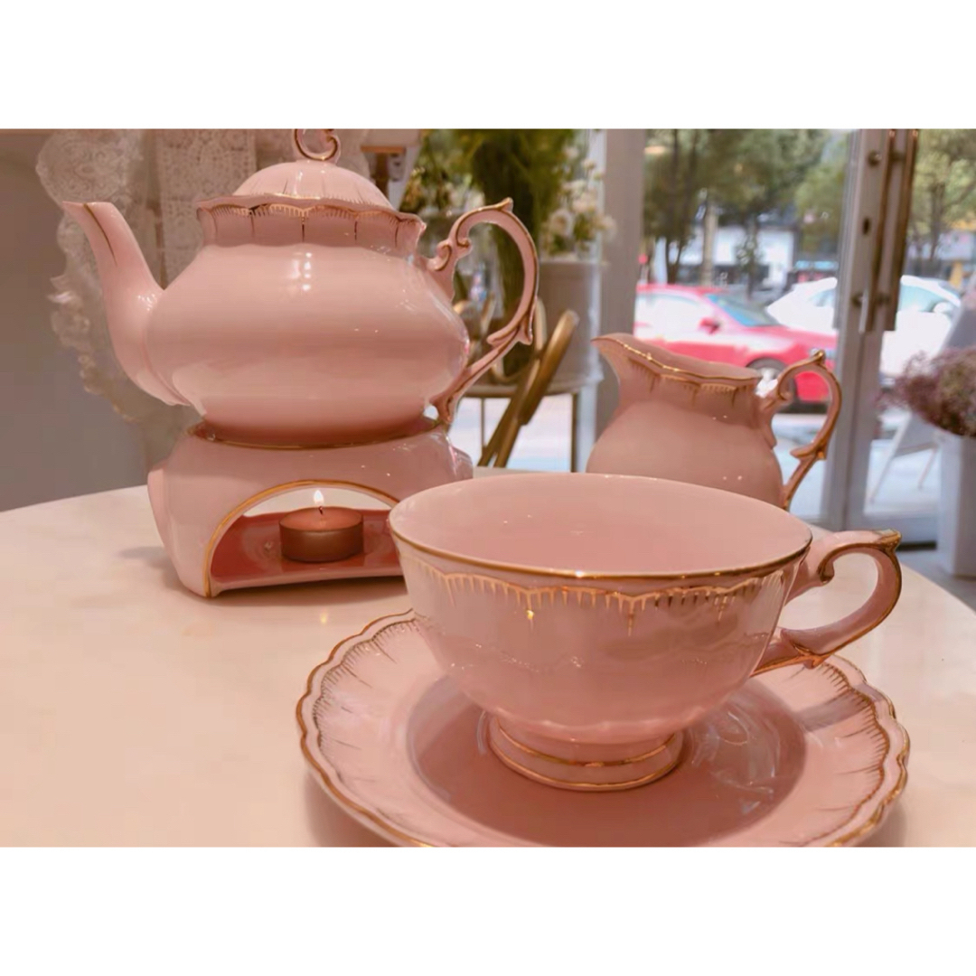 ティー・コーヒーカップセット カップ&ソーサー4客セット ティー・コーヒーカップセット カップ&ソーサー4客セット