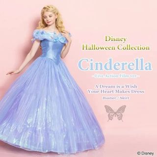 Secret Honey - 実写版シンデレラ ディズニー ドレス Dハロ シーハニ 衣装 仮装 シンデレラ