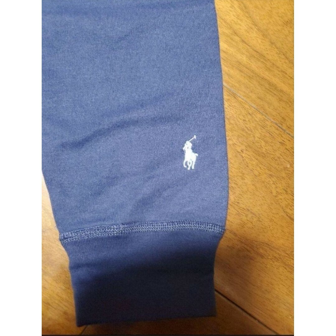 POLO RALPH LAUREN(ポロラルフローレン)の【新品】ポロラルフローレン　スウェットパーカー　サイズL  ダークブルー メンズのトップス(パーカー)の商品写真