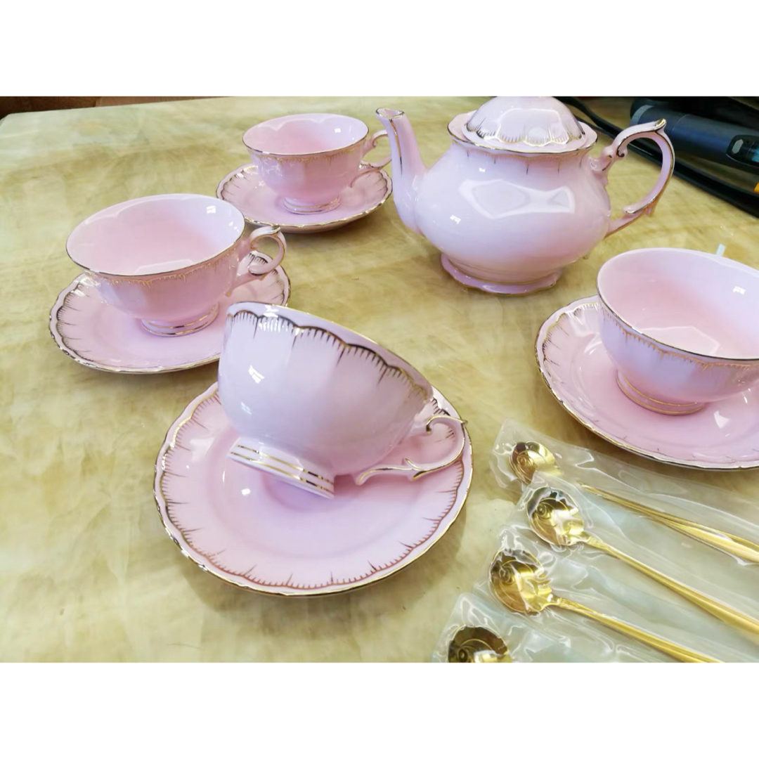 ティー・コーヒーカップセット カップ&ソーサー4客セット ティー・コーヒーカップセット カップ&ソーサー4客セット
