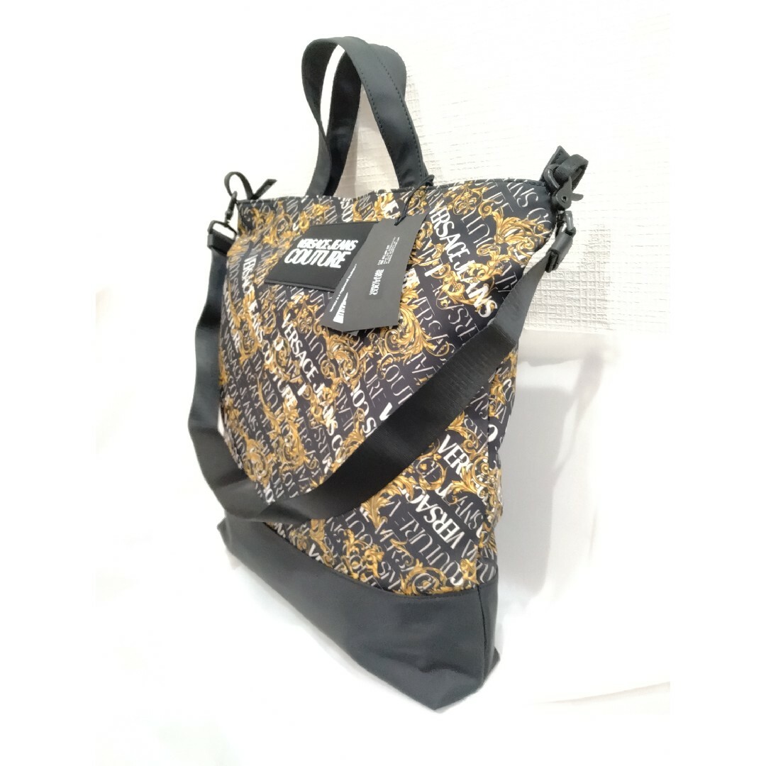 最終セール中】 VERSACE JEANS COUTURE トートバッグ 最終セール中】 VERSACE JEANS COUTURE トートバッグ