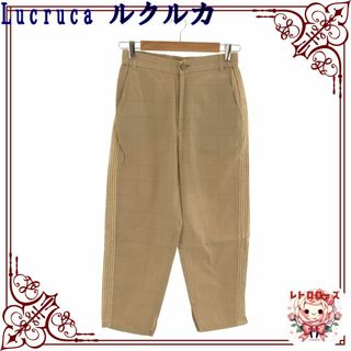 Lucruca ルクルカ パンツ クロップドパンツ カジュアル オシャレ(クロップドパンツ)