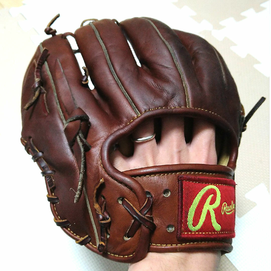 Rawlings(ローリングス)の【希少】ローリングス Rawlings RG-2S 軟式 内野手用 スポーツ/アウトドアの野球(グローブ)の商品写真