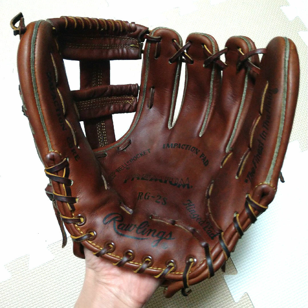 Rawlings(ローリングス)の【希少】ローリングス Rawlings RG-2S 軟式 内野手用 スポーツ/アウトドアの野球(グローブ)の商品写真