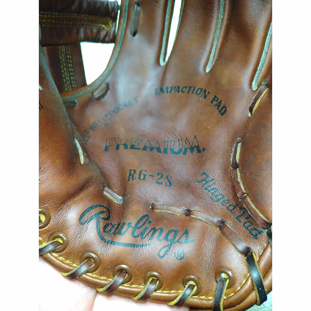 Rawlings(ローリングス)の【希少】ローリングス Rawlings RG-2S 軟式 内野手用 スポーツ/アウトドアの野球(グローブ)の商品写真